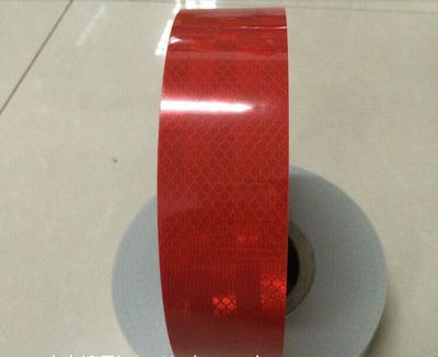 反光贴橙白红黄色 荧光黄绿反光条 警示反光带反光膜
